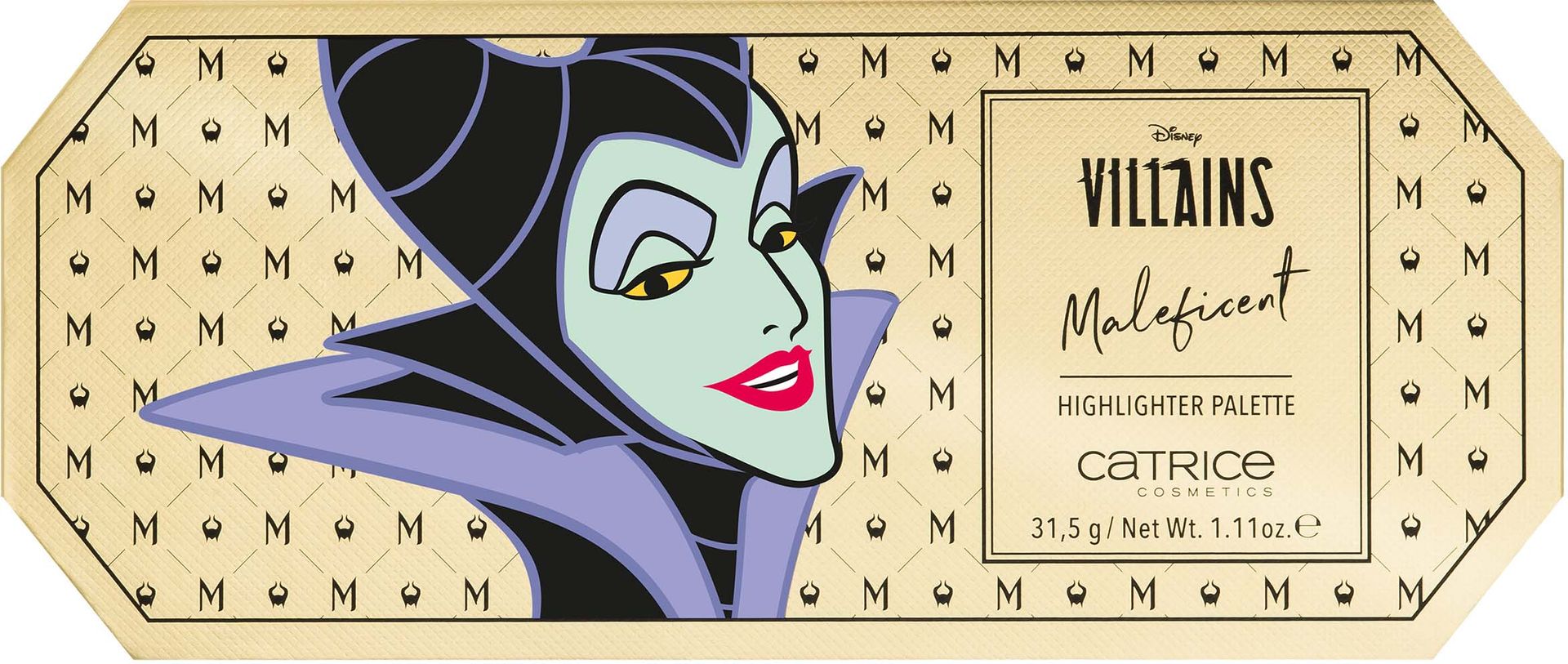 Catrice Disney Villains Disney Villains Highlighter Palette - paleta rozświetlaczy do twarzy Maleficent