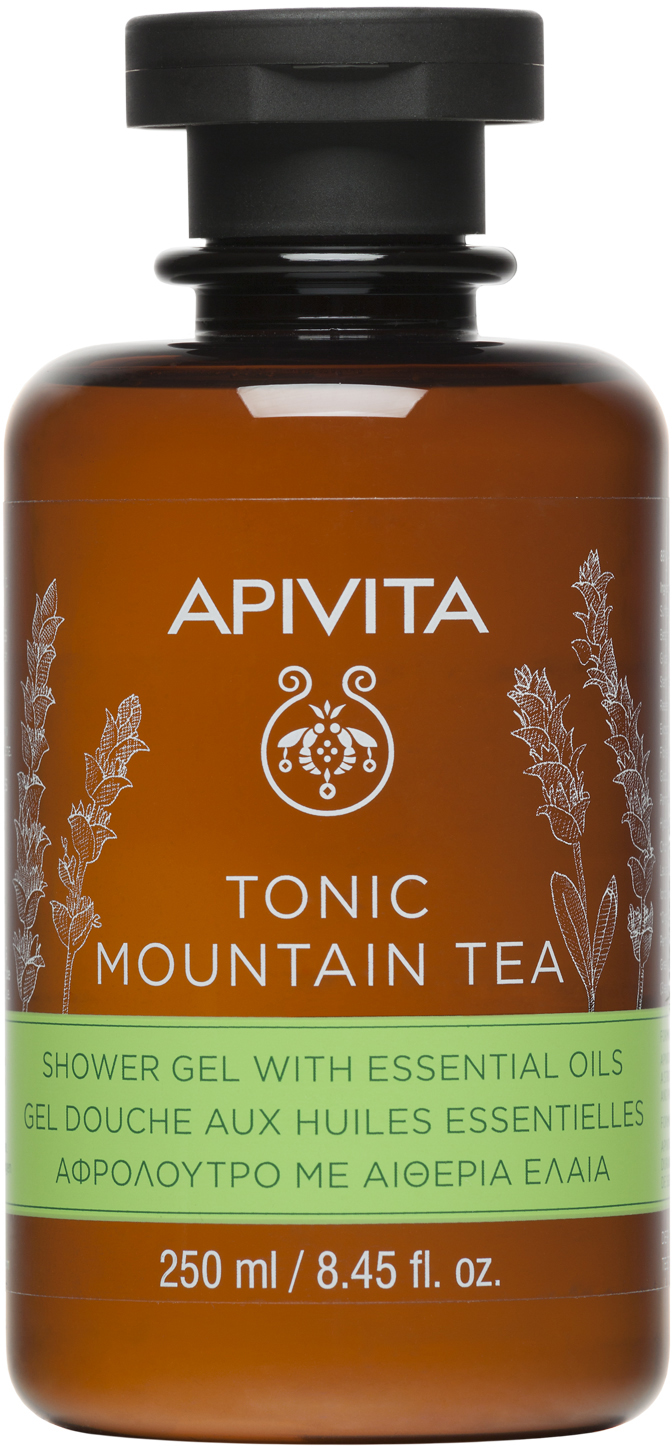 Apivita Apivita Tonic Mountain Tea - żel pod prysznic z olejkami eterycznymi 250ml