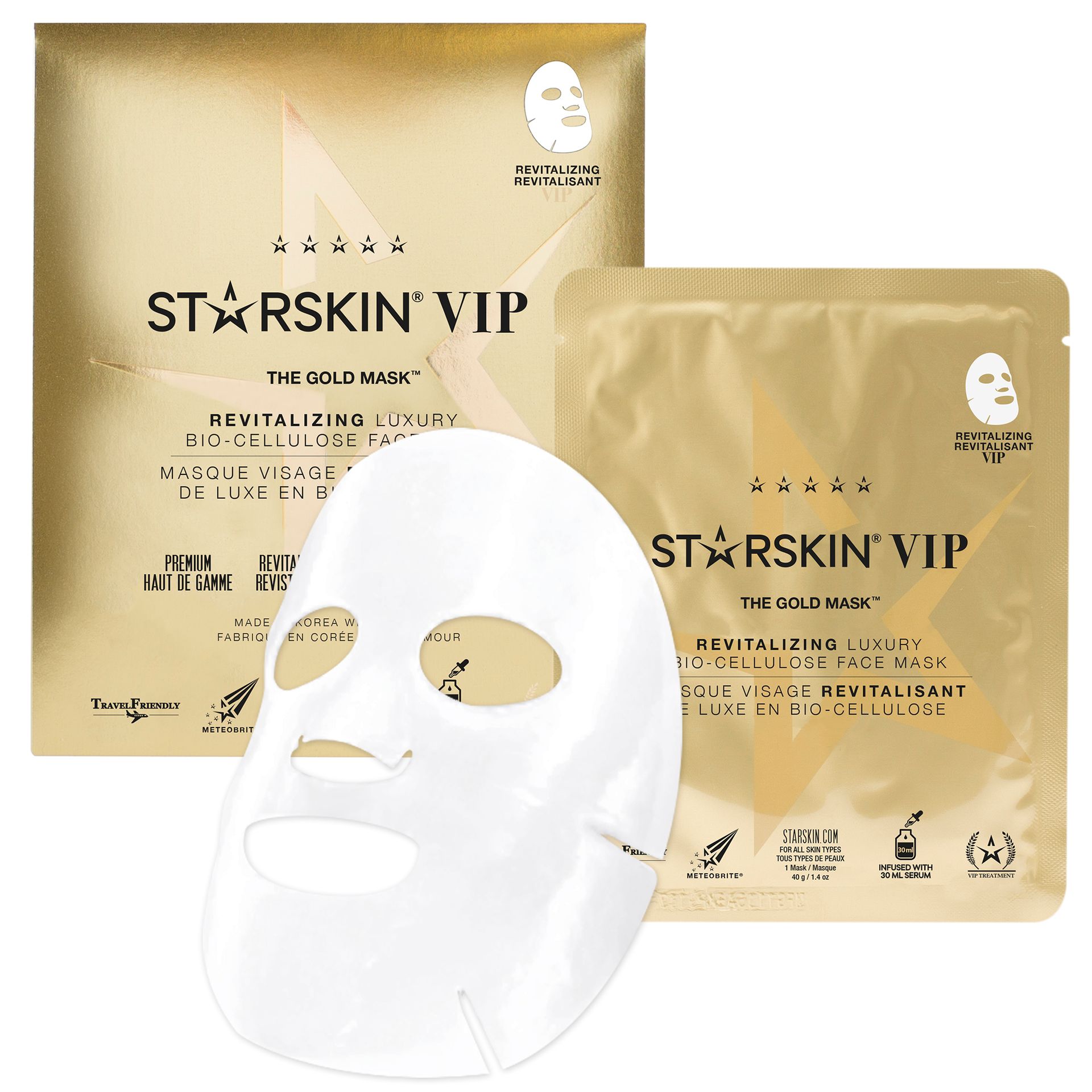 Starskin Maski The Gold Mask Maseczka