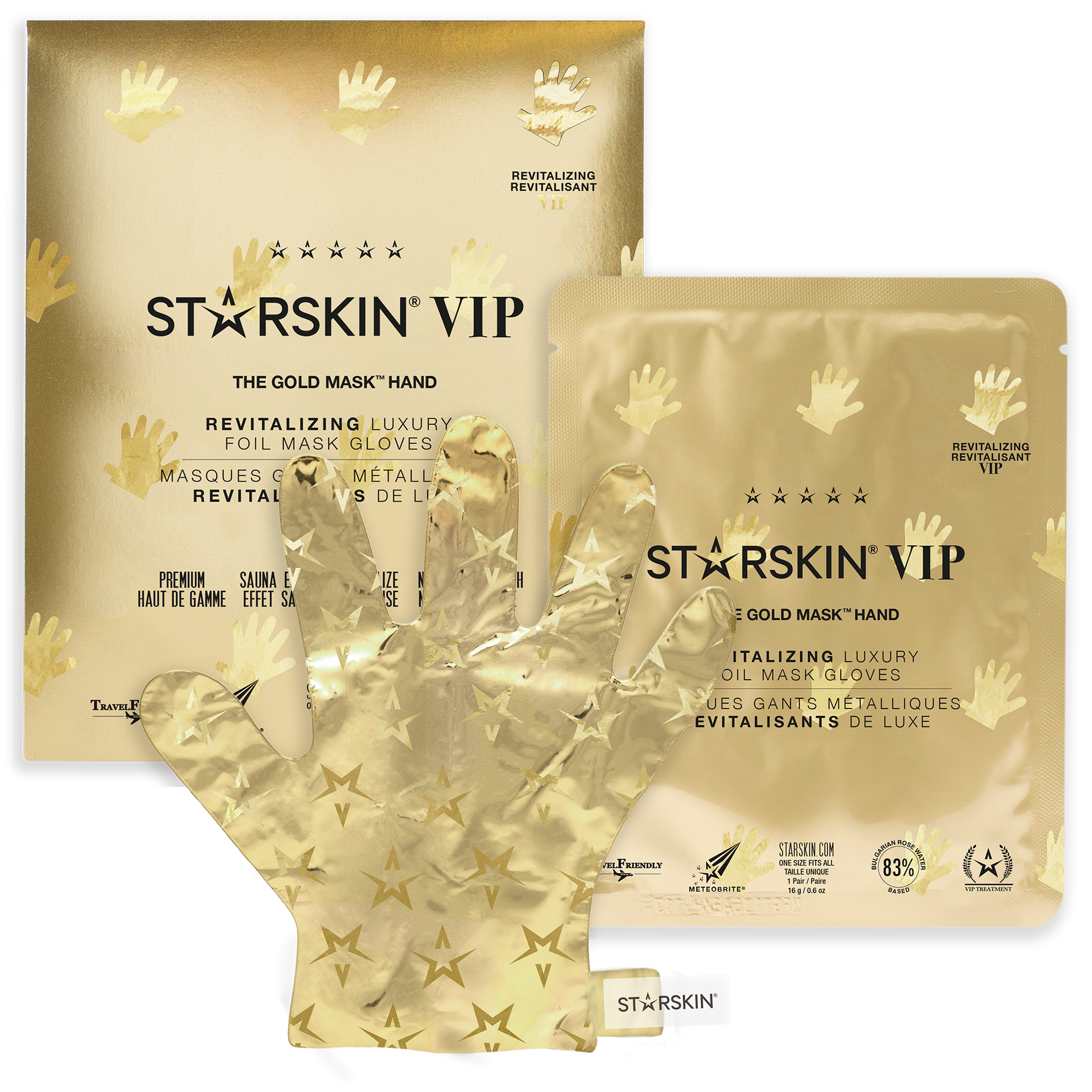 STAR SKIN Maseczki VIP THE GOLD MASK Hand
