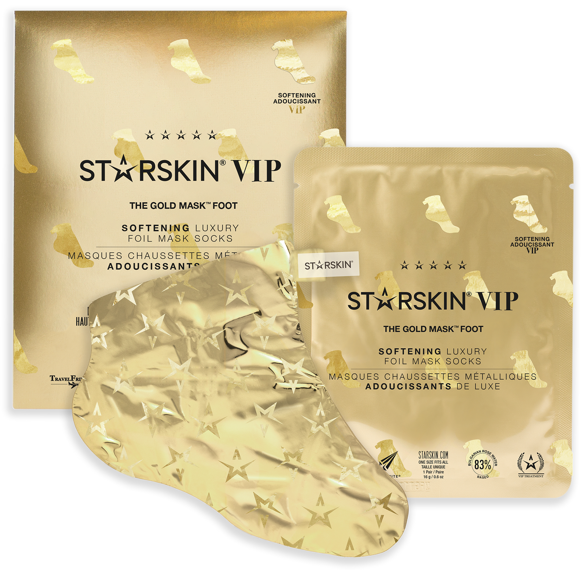 Starskin Maseczki VIP the Gold Mask Foot