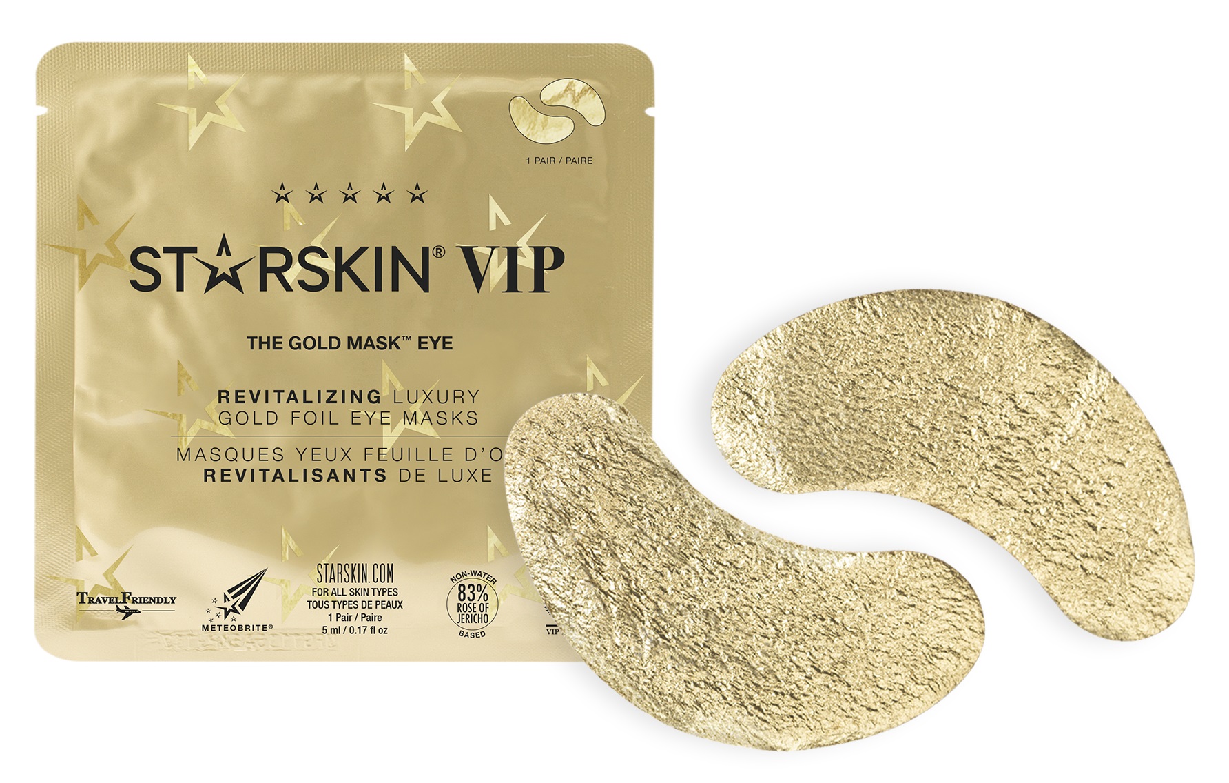 STAR SKIN Maseczki VIP THE GOLD MASK Eye Single 5.0 g