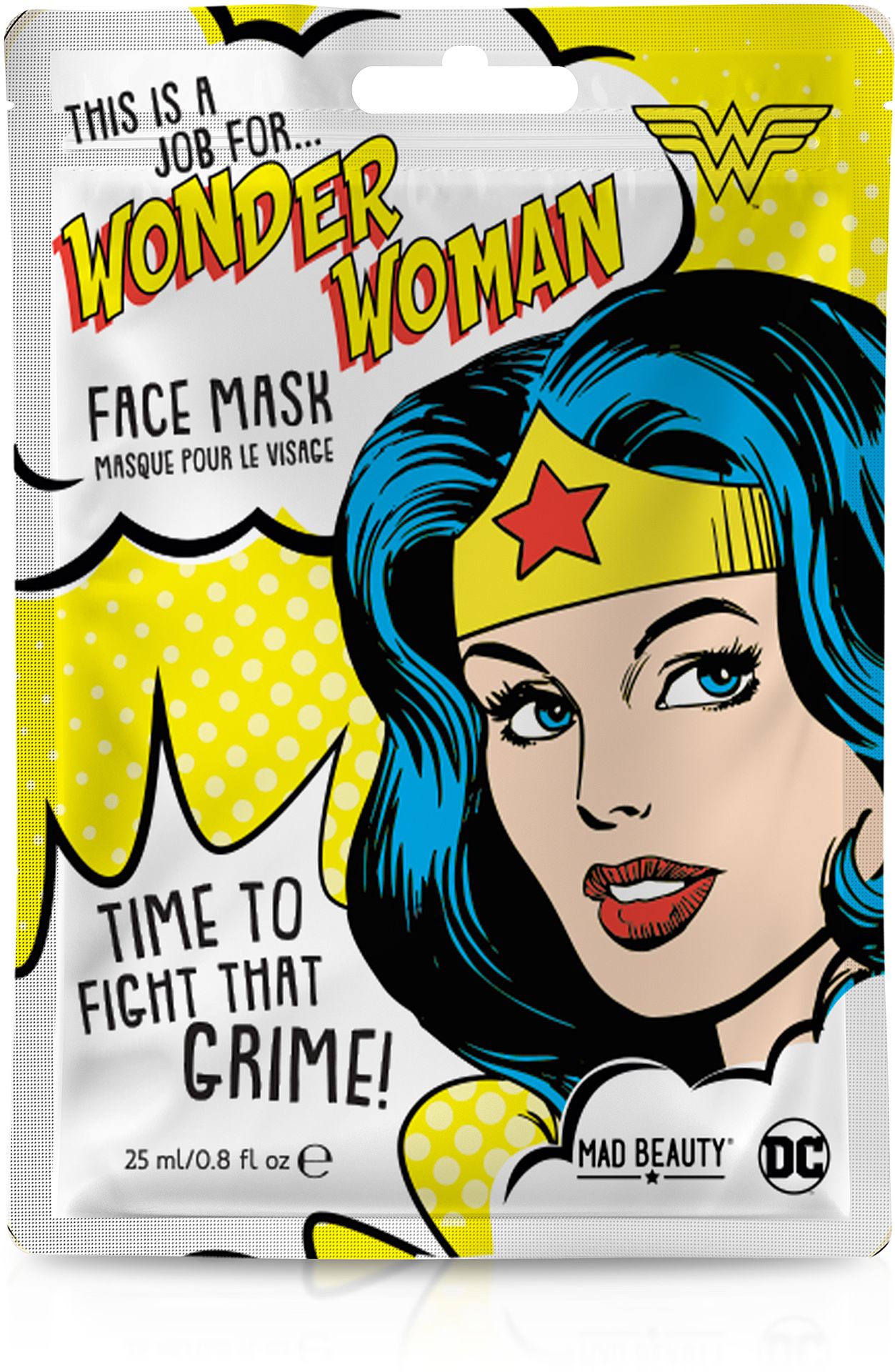 Mad Beauty DC Wonderwomen Face Mask - maska do twarzy 25 ml