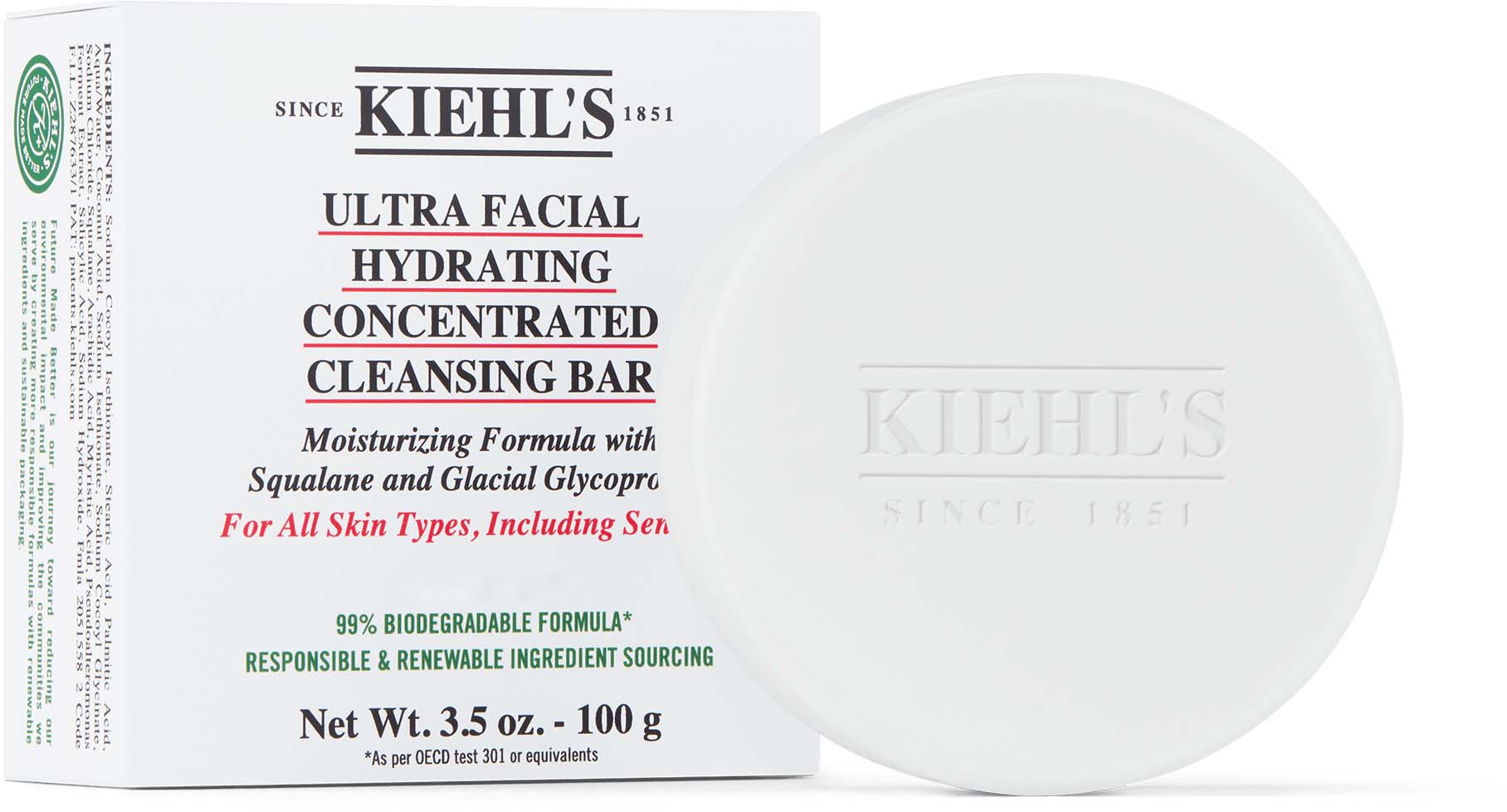 Ultra Facial Hydrating Concentrated Cleansing Bar – skoncentrowane, nawilżające mydło w kostce do mycia twarzy