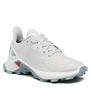 Buty Salomon - Alphacross Blast J 471183 11 V0 Lunar Rock/White/Stone Blue