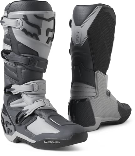 FOX RACING Comp, Buty motocyklowe Unisex-Dorosły, Czarny, 45 EU, Czarny, 45 EU