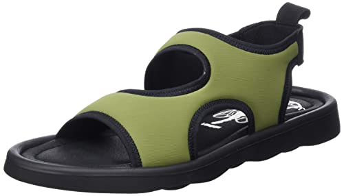 Fly London Sandały damskie TREQ930FLY Oliwkowy/czarny, 7 UK, Oliwkowy czarny, 40 EU