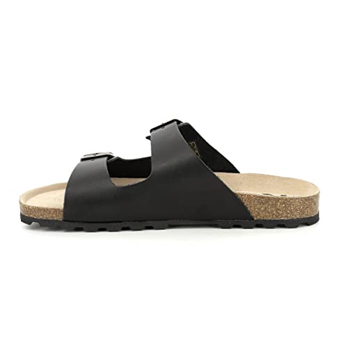 KICKERS Elk, Sandały męskie, czarne, 44 EU, czarny, 44 EU