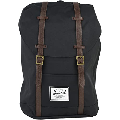 Herschel, Plecak Unisex, czarny, jeden rozmiar, czarny