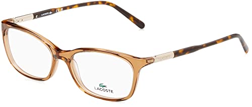 Lacoste Damskie okulary przeciwsłoneczne L2900, brązowe (przezroczyste brązowe), 70
