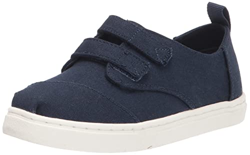 TOMS Cordones Cupsole podwójny pasek trampki, granatowy, 3 UK dziecko