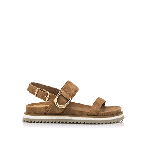 MTNG 53318, sandały damskie, Brązowy, 37 EU