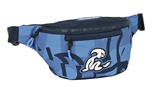 Safta EL BOYN Bahia z zewnętrzną kieszenią, idealna dla młodzieży i dzieci w różnym wieku, wygodna i wszechstronna, jakość i wytrzymałość, 23x9x12 cm, kolor niebieski, niebieski, Estándar, zwykły