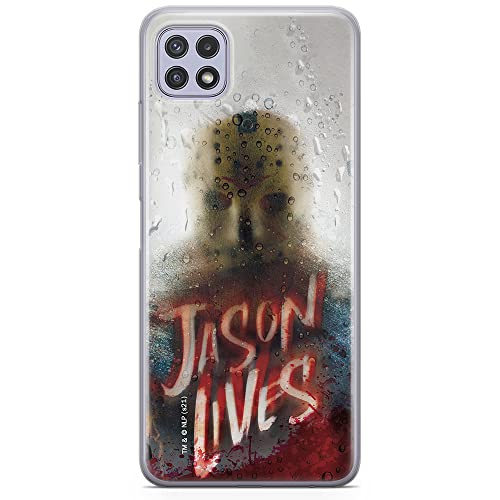 ERT GROUP etui na telefon Samsung A22 5G, case oryginalny i oficjalnie licencjonowany przez Horror, wzór Friday the 13th 004, optymalnie dopasowane, plecki z TPU