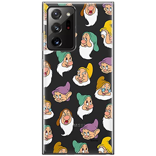 ERT GROUP etui na telefon Samsung GALAXY NOTE 20 ULTRA, case oryginalny i oficjalnie licencjonowany przez Disney, wzór Snow White and the Seven Dwarfs 015, plecki z TPU częściowo przeźroczyste
