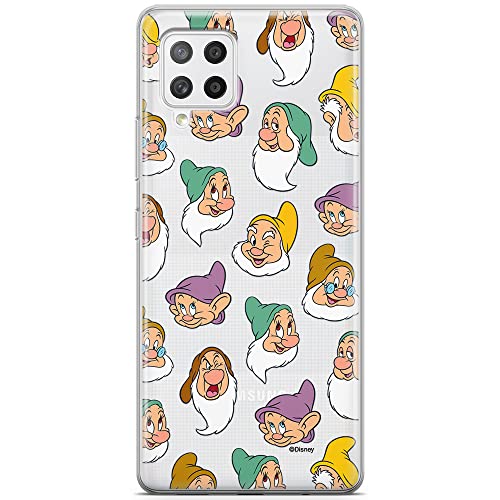 ERT GROUP etui na telefon Samsung A42 5G, case oryginalny i oficjalnie licencjonowany przez Disney, wzór Snow White and the Seven Dwarfs 015, plecki z TPU częściowo przeźroczyste