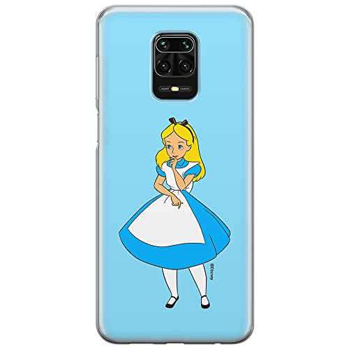 ERT GROUP etui na telefon Xiaomi REDMI NOTE 9 PRO/ 9S, case oryginalny i oficjalnie licencjonowany przez Disney, wzór Alice 010, optymalnie dopasowane, plecki z TPU