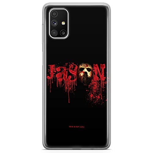 ERT GROUP etui na telefon Samsung M51, case oryginalny i oficjalnie licencjonowany przez Horror, wzór Friday the 13th 001, optymalnie dopasowane, plecki z TPU