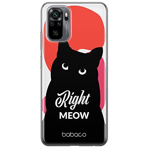 ERT GROUP etui na telefon Xiaomi REDMI NOTE 10/ 10S, case oryginalny i oficjalnie licencjonowany przez Babaco, wzór Cats 004, optymalnie dopasowane, plecki z TPU