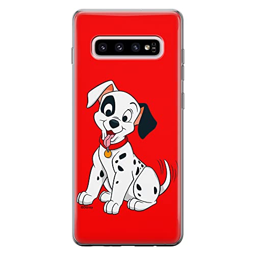 ERT GROUP etui na telefon Samsung S10 PLUS, case oryginalny i oficjalnie licencjonowany przez Disney, wzór Dalmatian 006, optymalnie dopasowane, plecki z TPU