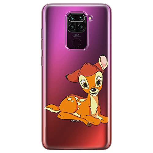 ERT GROUP etui na telefon Xiaomi REDMI NOTE 9, case oryginalny i oficjalnie licencjonowany przez Disney, wzór Bambi 016, optymalnie dopasowane, plecki z TPU częściowo przeźroczyste