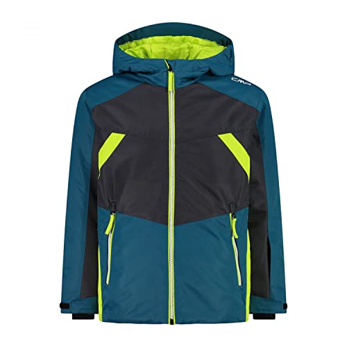 CMP - Kid Jacket Fix Hood, Boy, Deep Lake, 140