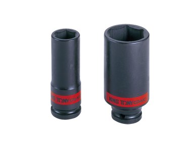KING TONY Nasadka długa udarowa 443538S, 1/2'', 1-3/16'' x 80 mm