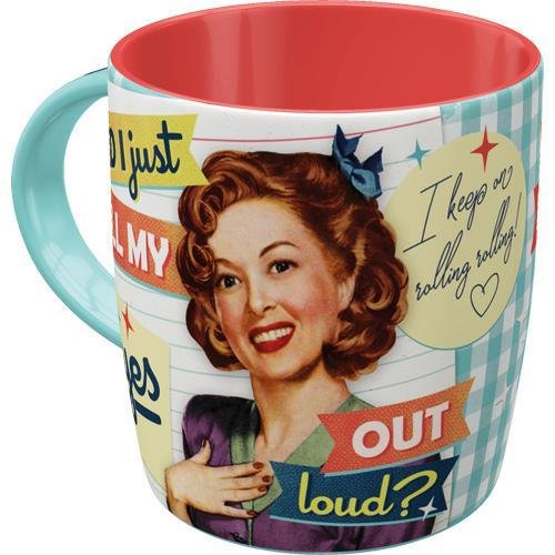 Nostalgic-Art Merchandising GmbKubek ceramiczny Did I just, 330 ml