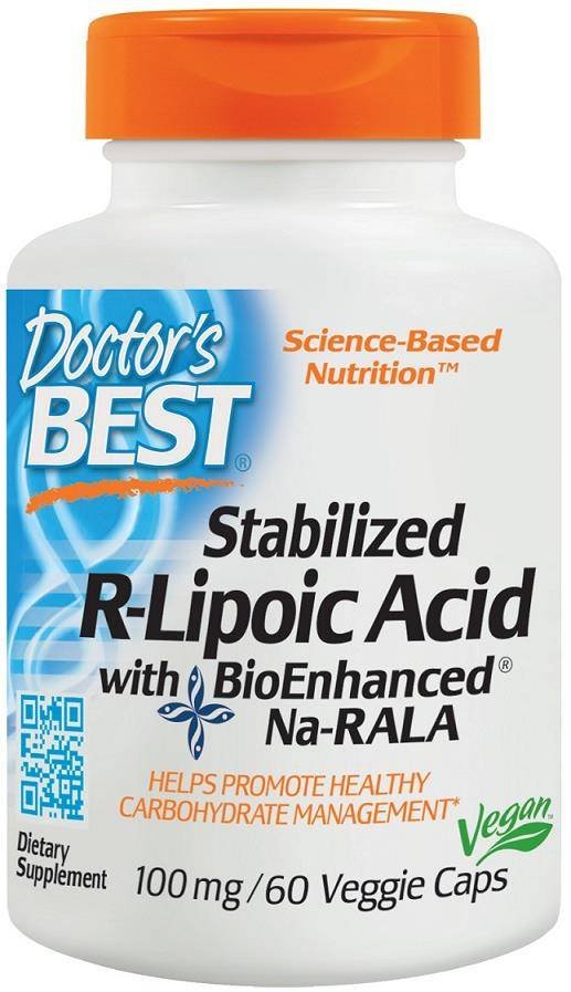 Doctor's Best R-Lipoic Acid with BioEnhanced Na-RALA (60 kaps.)