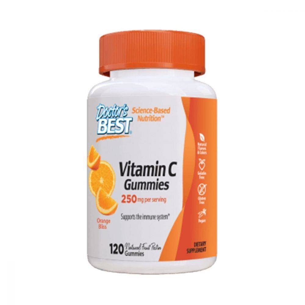 Doctor''s Best Vitamin C Gummies (Witamina dla dzieci) 250mg 120 żelków