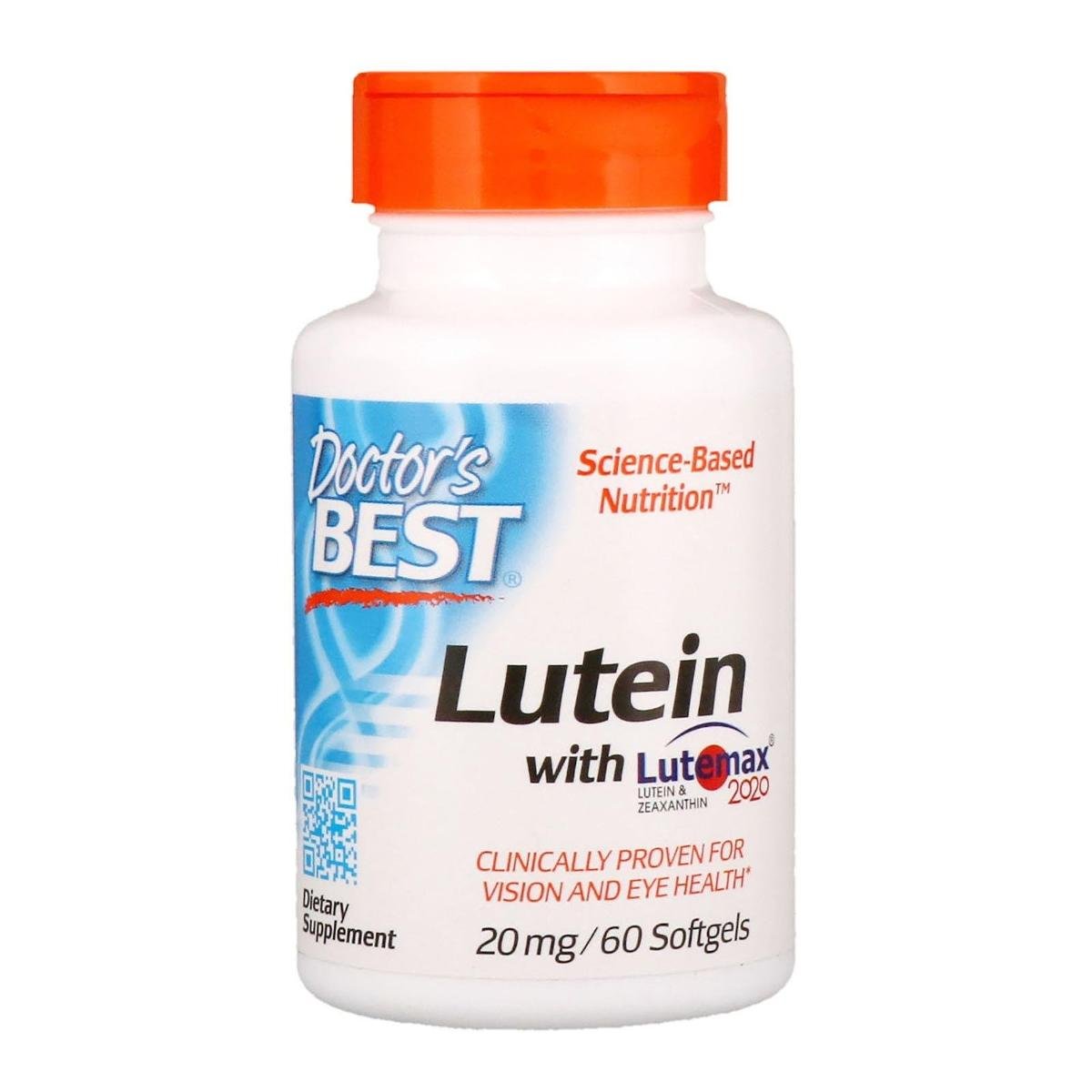 Doctor's Best Luteina i Zeaksantyna - Lutemax (60 kaps.)