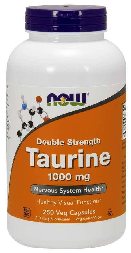 Now Foods Tauryna 1000 mg (250 kaps.)