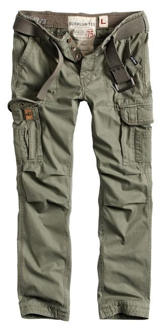 Surplus Spodnie Premium Slim Olive - L