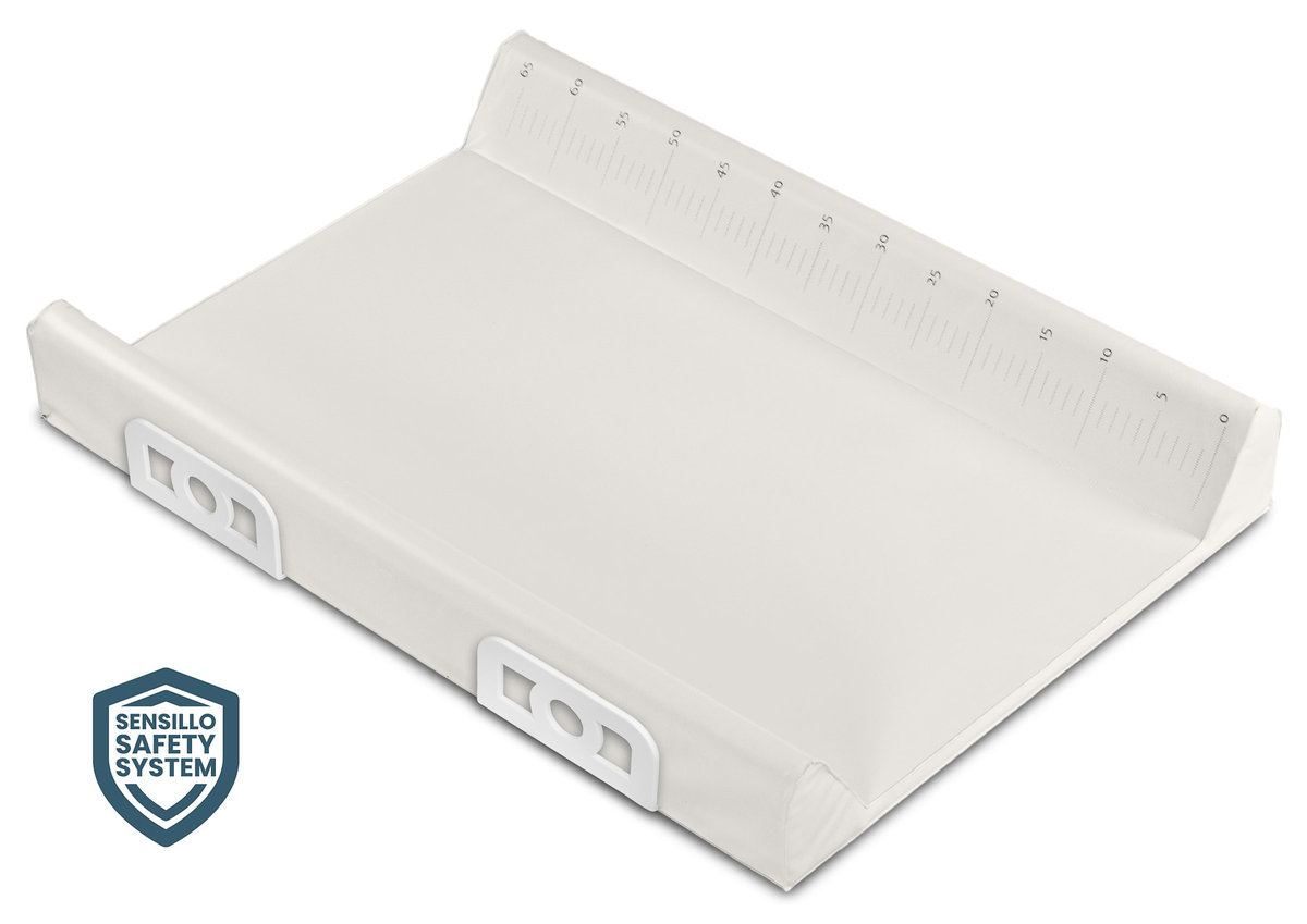 Sensillo, Przewijak usztywniany safety system, 70 cm bez nadruku, beżowy