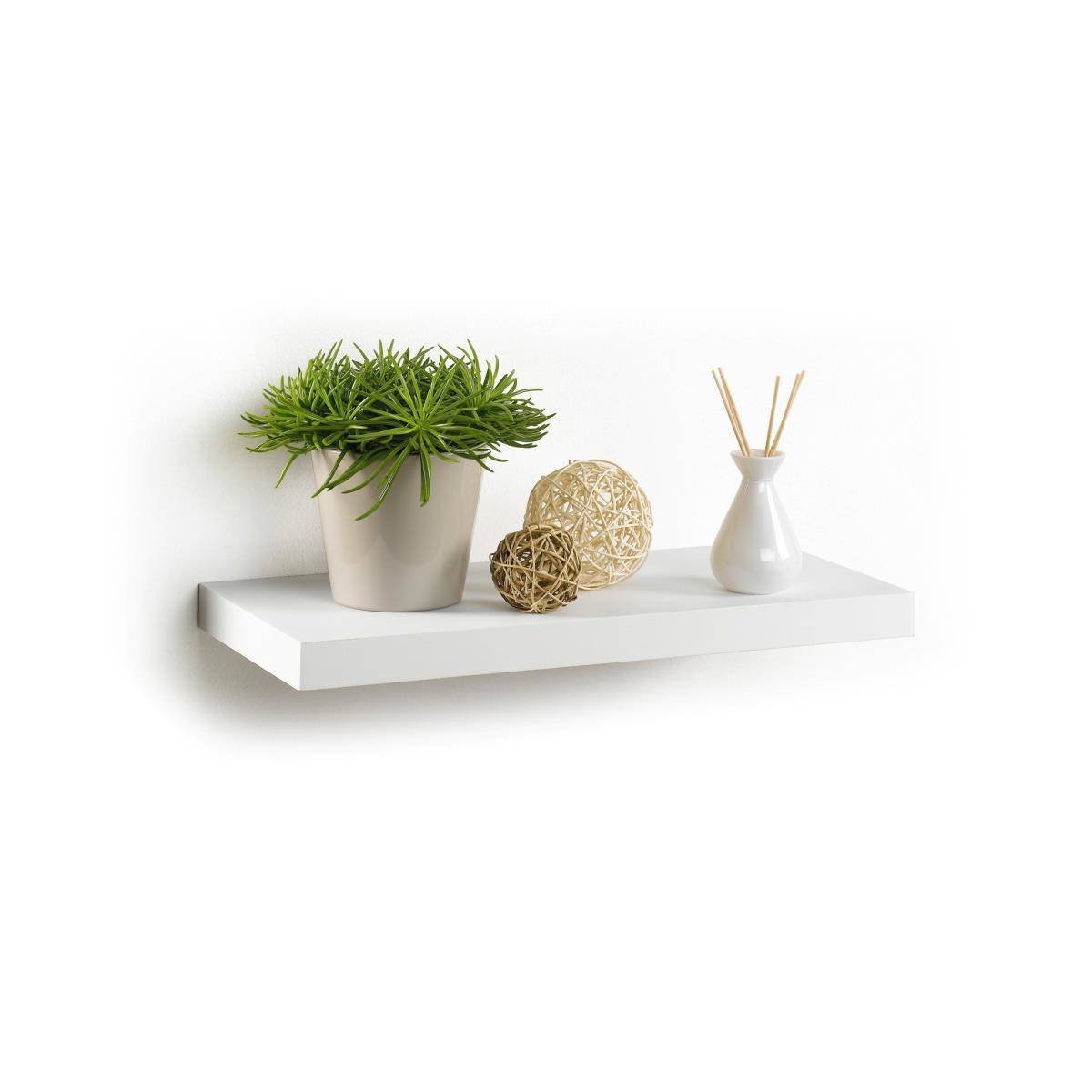 Półka wisząca na ścianę z MDF, dł. 50 cm