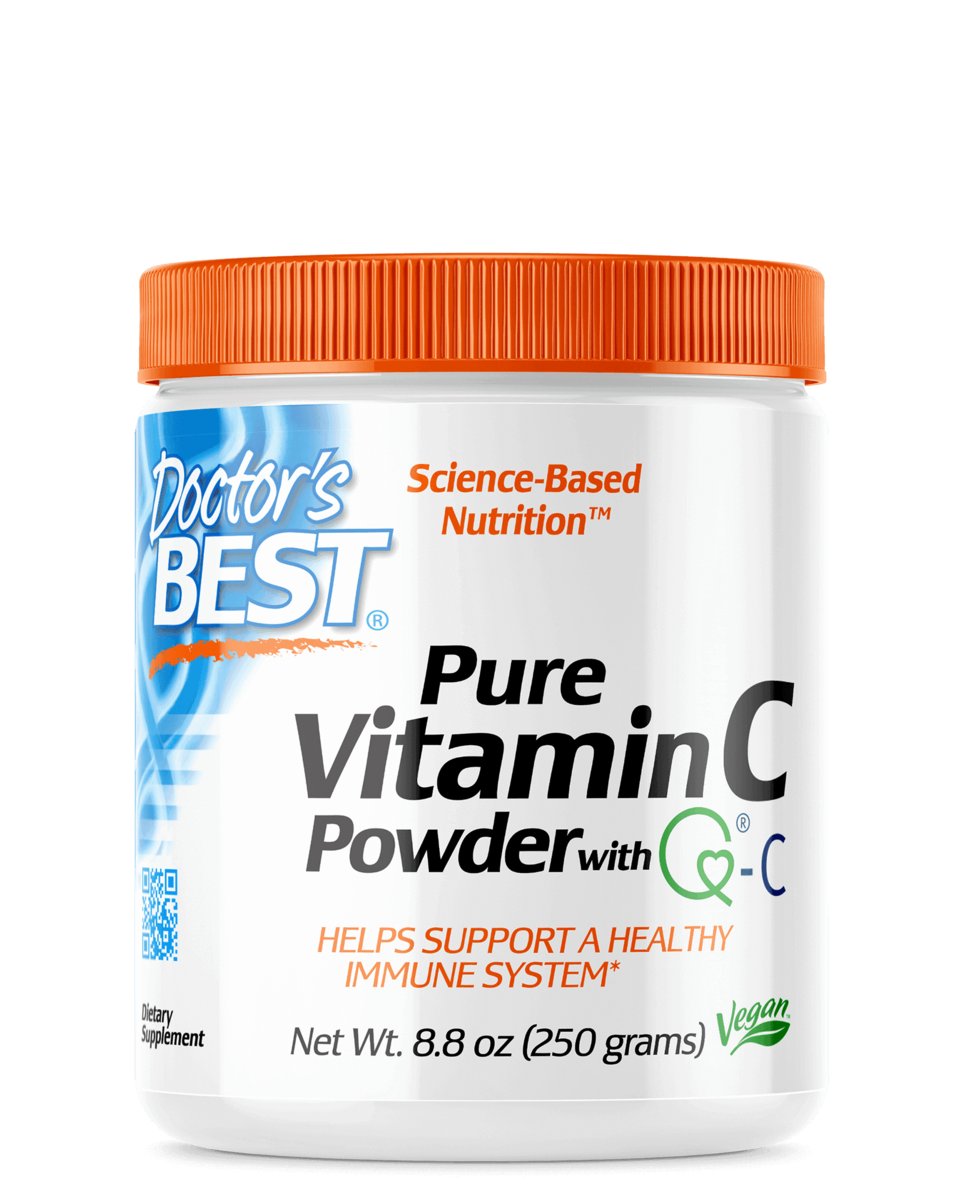 Doctor's Best Doctor's Best Pure Witamina C Powder z Quali-C - 250 g