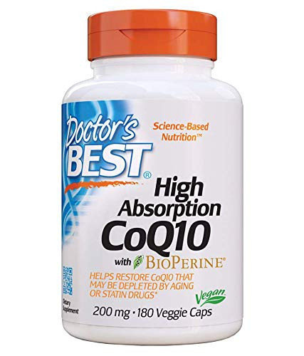 Doctors Best Suplement Prozdrowotny COQ10 BIOPERINE 200mg 180 caps