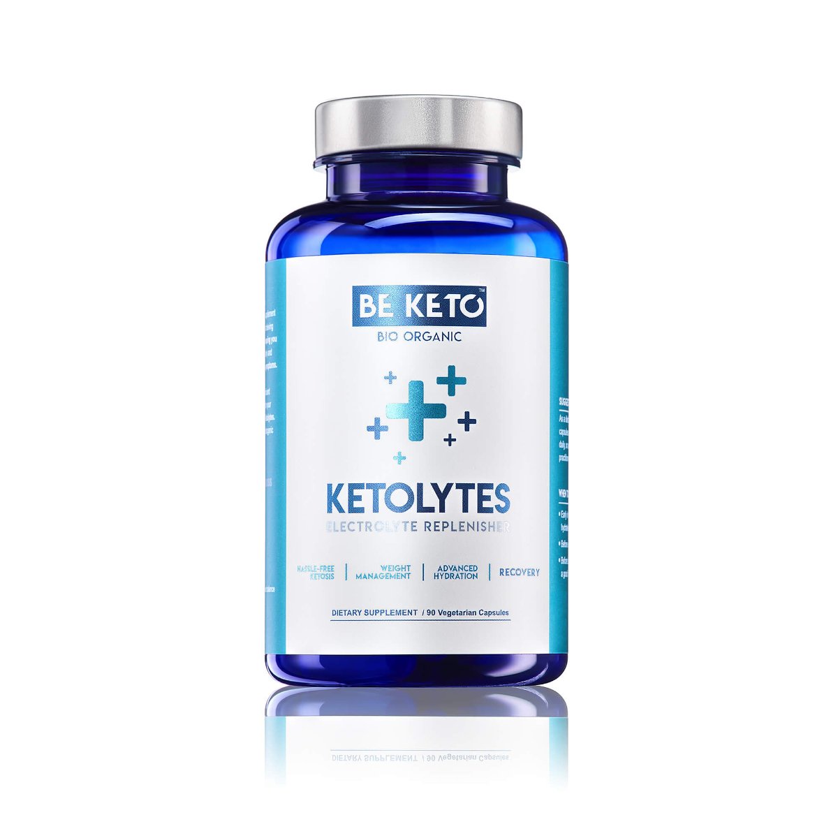 BeKeto, Keto Elektrolity Ketolytes, 90 kaps.