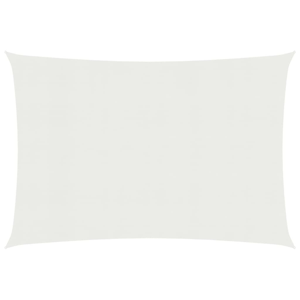 vidaXL Żagiel przeciwsłoneczny, 160 g/m, biały, 2x2,5 m, HDPE vidaXL
