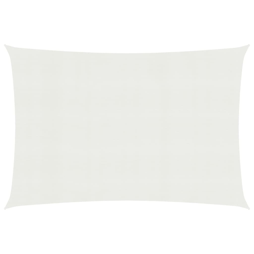 vidaXL Żagiel przeciwsłoneczny, 160 g/m, biały, 2x3 m, HDPE vidaXL