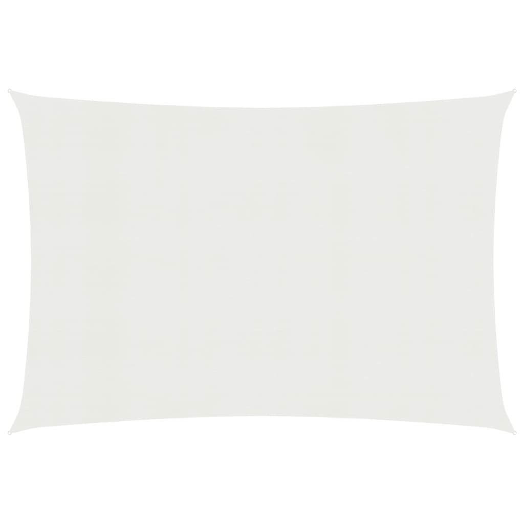 vidaXL Żagiel przeciwsłoneczny, 160 g/m, biały, 2,5x3,5 m, HDPE vidaXL