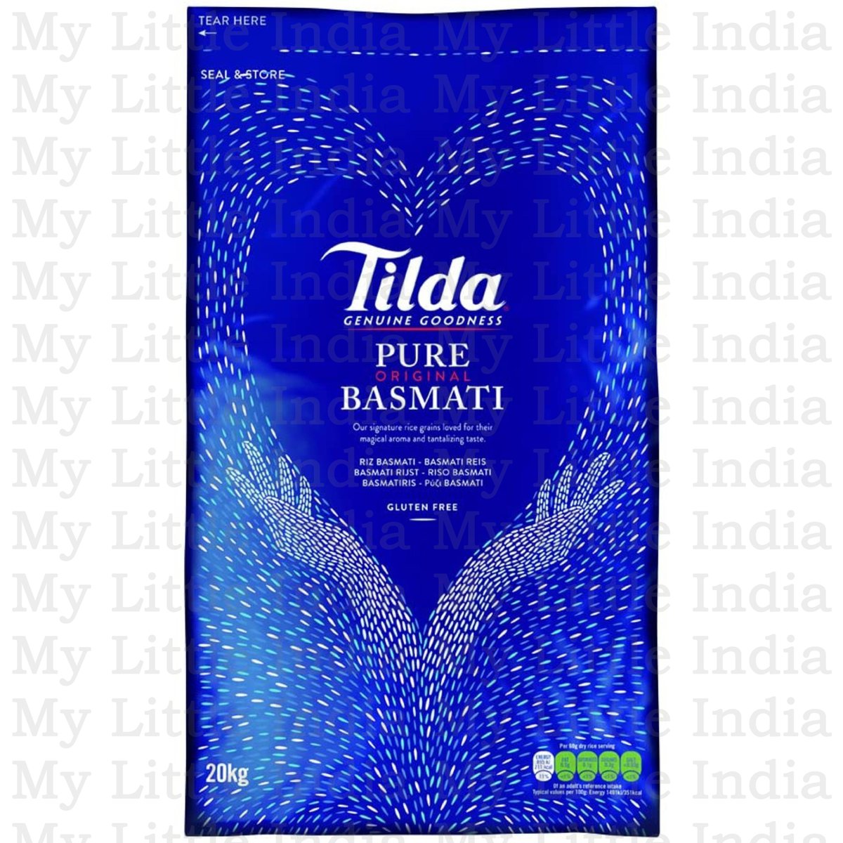 Indyjski ryż Tilda basmati czysty oryginalny 20 kg