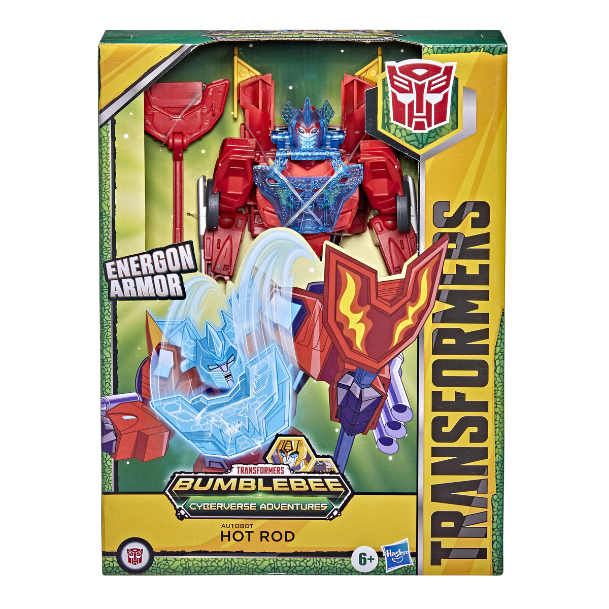 Hasbro, figurka TRANSFORMERS CYBERVERSE ACTION ATTACKERS ULTIMATE - S4 HOT ROD