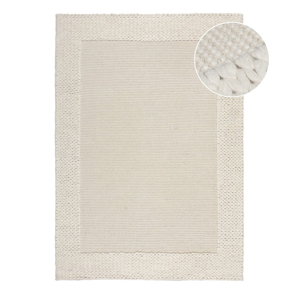 Beżowy dywan wełniany 290x200 cm Rue – Flair Rugs