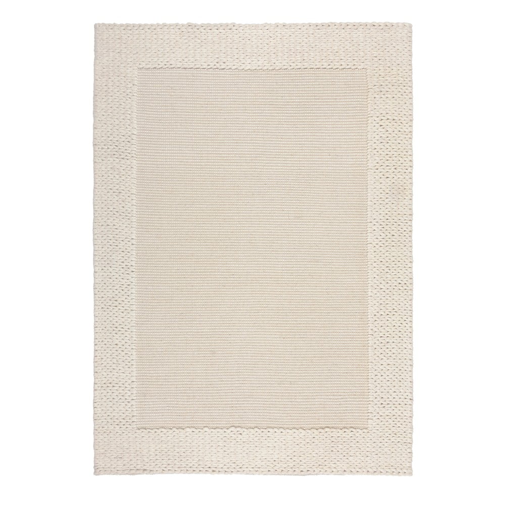 Beżowy dywan wełniany 230x160 cm Rue – Flair Rugs