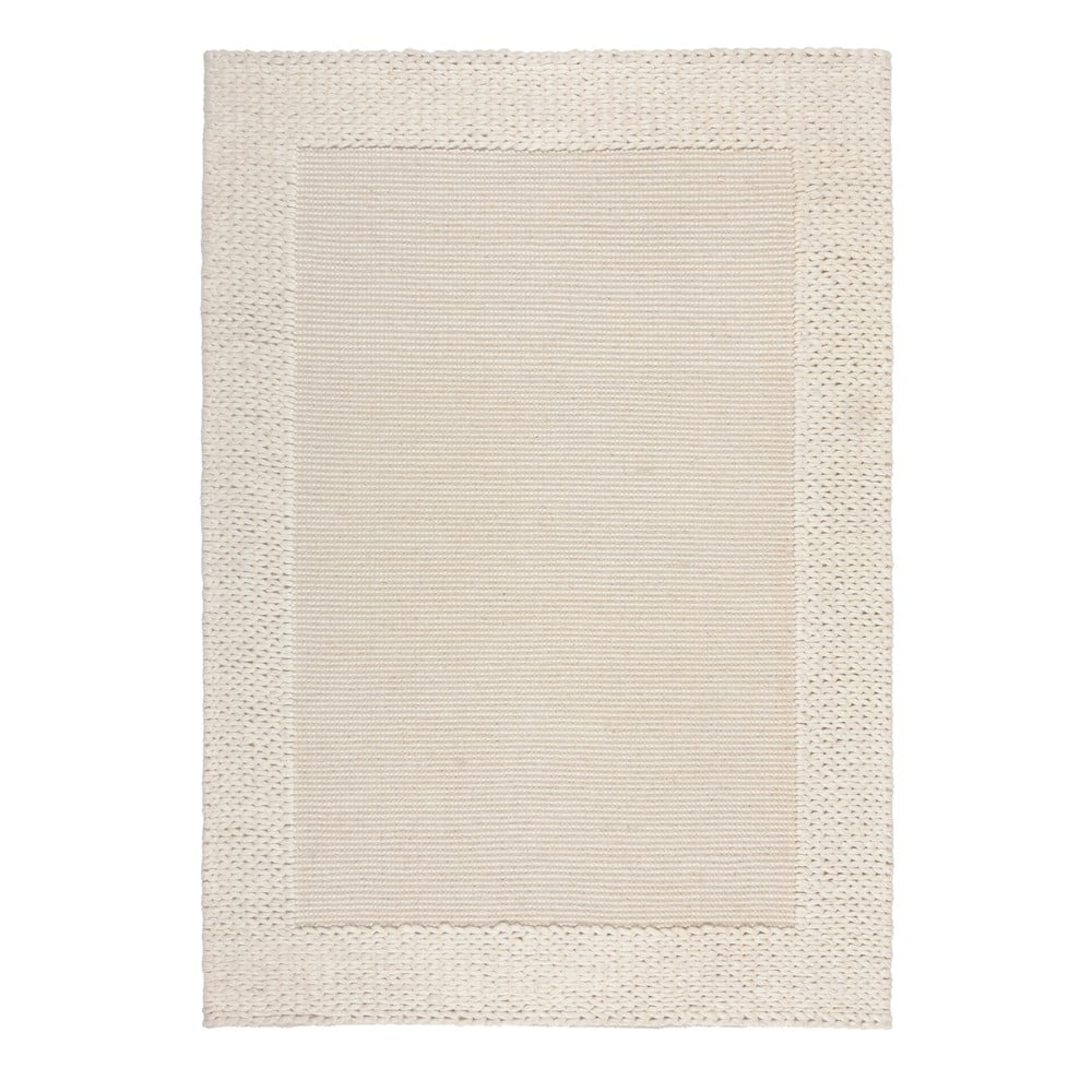 Beżowy dywan wełniany 170x120 cm Rue – Flair Rugs
