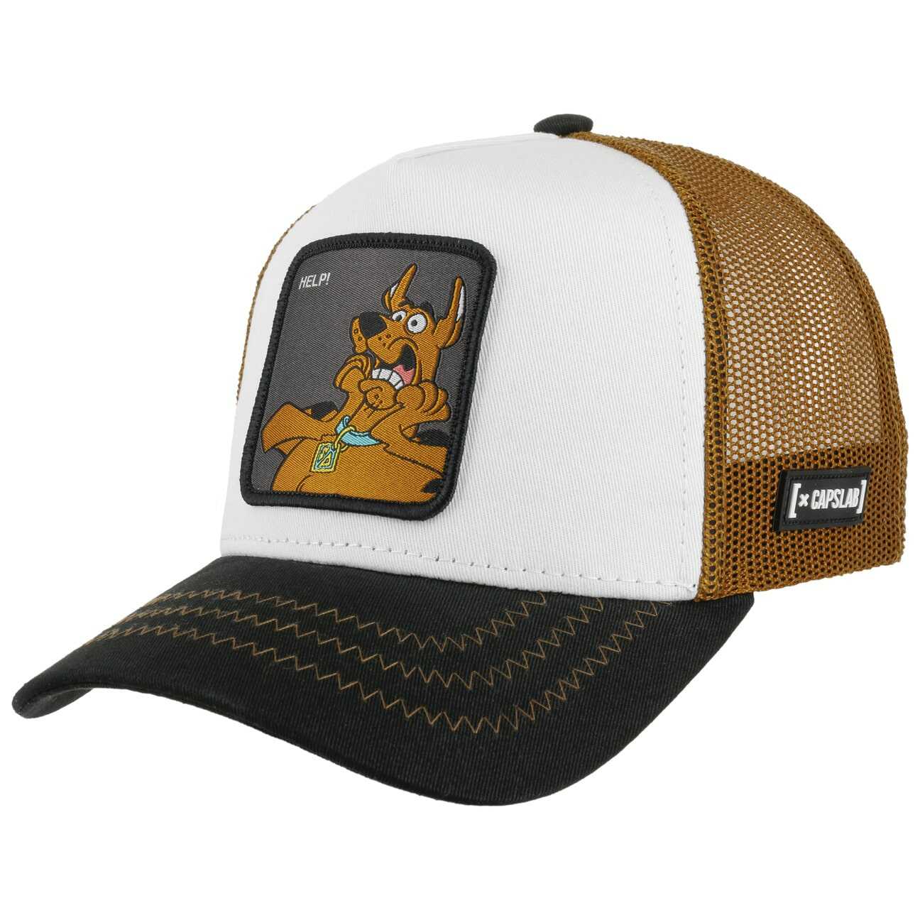 Czapka Trucker Scooby-Doo by Capslab, brązowy, One Size