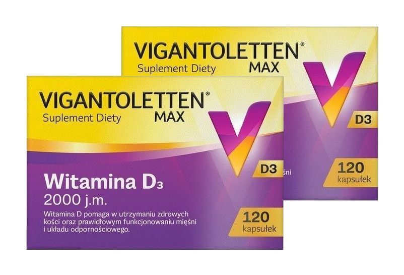 Vigantoletten Max, 120 kapsułek