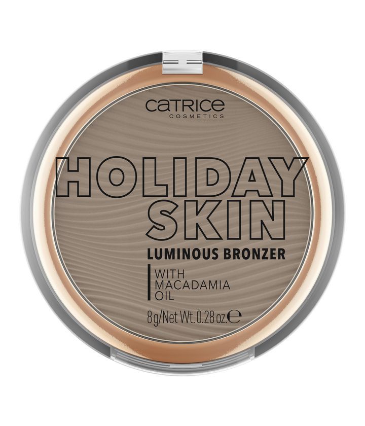 Catrice Catrice - HOLIDAY SKIN LUMINOUS BRONZER - Wodoodporny puder brązujący - 8 g - 020 OFF TO THE ISLAND