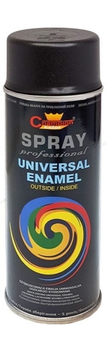 Emalia w sprayu Champion czarny 400ml RAL 9005